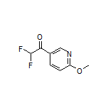 2,2-Difluoro-1-(6-methoxypyridin-3-yl)ethanone