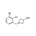 1-(3-Bromo-2-chlorobenzyl)azetidin-3-ol