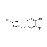 1-(4-Bromo-3-fluorobenzyl)azetidin-3-ol