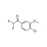 1-(4-Chloro-3-methoxyphenyl)-2,2-difluoroethanone