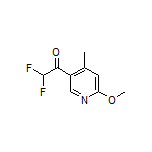 2,2-Difluoro-1-(6-methoxy-4-methylpyridin-3-yl)ethanone