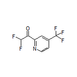 2,2-Difluoro-1-[4-(trifluoromethyl)pyridin-2-yl]ethanone
