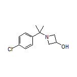 1-[2-(4-Chlorophenyl)-2-propyl]azetidin-3-ol