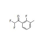 2,2-Difluoro-1-(2-fluoro-3-methylphenyl)ethanone