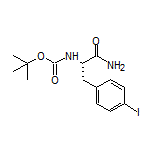(S)-2-(Boc-amino)-3-(4-iodophenyl)propanamide