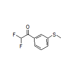 2,2-Difluoro-1-[3-(methylthio)phenyl]ethanone