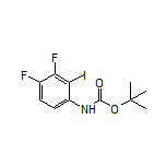 N-Boc-3,4-difluoro-2-iodoaniline