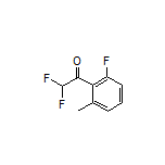 2,2-Difluoro-1-(2-fluoro-6-methylphenyl)ethanone