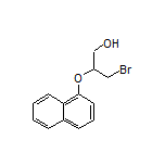 3-Bromo-2-(naphthalen-1-yloxy)-1-propanol