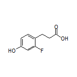 3-(2-Fluoro-4-hydroxyphenyl)propanoic Acid