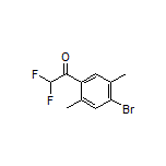 1-(4-Bromo-2,5-dimethylphenyl)-2,2-difluoroethanone