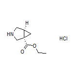 Ethyl (1S,5S)-3-Azabicyclo[3.1.0]hexane-1-carboxylate Hydrochloride