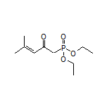 Diethyl (4-Methyl-2-oxopent-3-en-1-yl)phosphonate