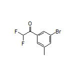 1-(3-Bromo-5-methylphenyl)-2,2-difluoroethanone