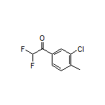 1-(3-Chloro-4-methylphenyl)-2,2-difluoroethanone