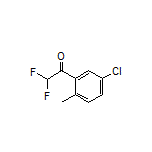 1-(5-Chloro-2-methylphenyl)-2,2-difluoroethanone