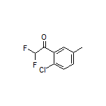 1-(2-Chloro-5-methylphenyl)-2,2-difluoroethanone