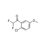 1-(2-Chloro-5-methoxyphenyl)-2,2-difluoroethanone