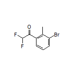 1-(3-Bromo-2-methylphenyl)-2,2-difluoroethanone