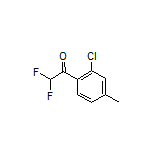 1-(2-Chloro-4-methylphenyl)-2,2-difluoroethanone