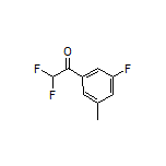 2,2-Difluoro-1-(3-fluoro-5-methylphenyl)ethanone