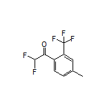 2,2-Difluoro-1-[4-methyl-2-(trifluoromethyl)phenyl]ethanone