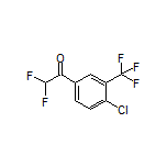 1-[4-Chloro-3-(trifluoromethyl)phenyl]-2,2-difluoroethanone