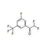 2,2-Difluoro-1-[3-fluoro-5-(trifluoromethyl)phenyl]ethanone