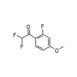 2,2-Difluoro-1-(2-fluoro-4-methoxyphenyl)ethanone
