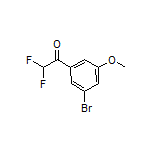 1-(3-Bromo-5-methoxyphenyl)-2,2-difluoroethanone