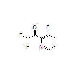 2,2-Difluoro-1-(3-fluoropyridin-2-yl)ethanone