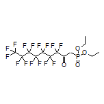 Diethyl (3,3,4,4,5,5,6,6,7,7,8,8,9,9,9-Pentadecafluoro-2-oxononyl)phosphonate