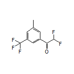 2,2-Difluoro-1-[3-methyl-5-(trifluoromethyl)phenyl]ethanone