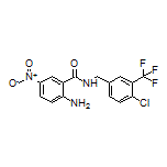 2-Amino-N-[4-chloro-3-(trifluoromethyl)benzyl]-5-nitrobenzamide
