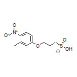 3-(3-Methyl-4-nitrophenoxy)propane-1-sulfonic Acid