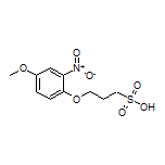 3-(4-Methoxy-2-nitrophenoxy)propane-1-sulfonic Acid