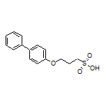 3-(4-Biphenylyloxy)propane-1-sulfonic Acid