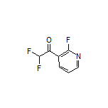 2,2-Difluoro-1-(2-fluoropyridin-3-yl)ethanone