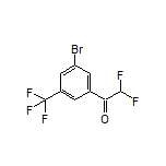 1-[3-Bromo-5-(trifluoromethyl)phenyl]-2,2-difluoroethanone