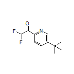 1-[5-(tert-Butyl)pyridin-2-yl]-2,2-difluoroethanone