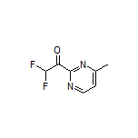 2,2-Difluoro-1-(4-methylpyrimidin-2-yl)ethanone