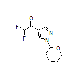 2,2-Difluoro-1-[1-(tetrahydro-2H-pyran-2-yl)-1H-pyrazol-4-yl]ethanone