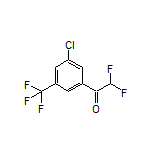 1-[3-Chloro-5-(trifluoromethyl)phenyl]-2,2-difluoroethanone