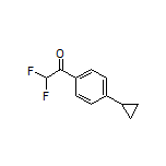 1-(4-Cyclopropylphenyl)-2,2-difluoroethanone