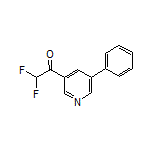2,2-Difluoro-1-(5-phenylpyridin-3-yl)ethanone