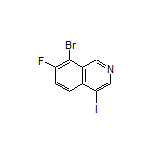 8-Bromo-7-fluoro-4-iodoisoquinoline