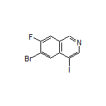 6-Bromo-7-fluoro-4-iodoisoquinoline