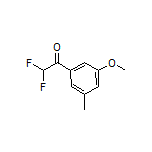 2,2-Difluoro-1-(3-methoxy-5-methylphenyl)ethanone