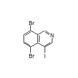 5,8-Dibromo-4-iodoisoquinoline