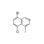 8-Bromo-5-chloro-4-iodoisoquinoline